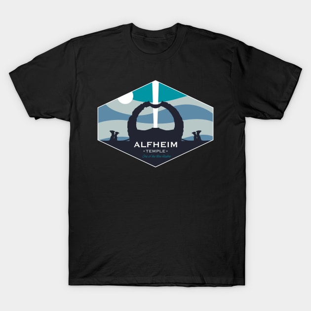 Alfheim T-Shirt by Malakian Art